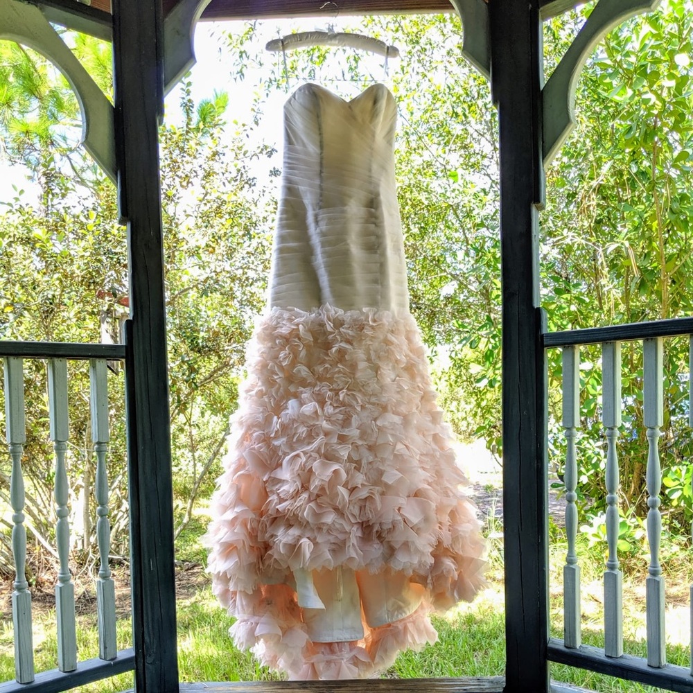 MAKE AN OFFER Martina Liana 554 Blush ombré Wedding Dress